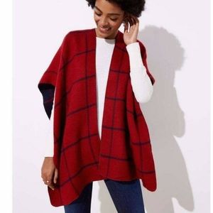 ▫️plaid poncho▫️